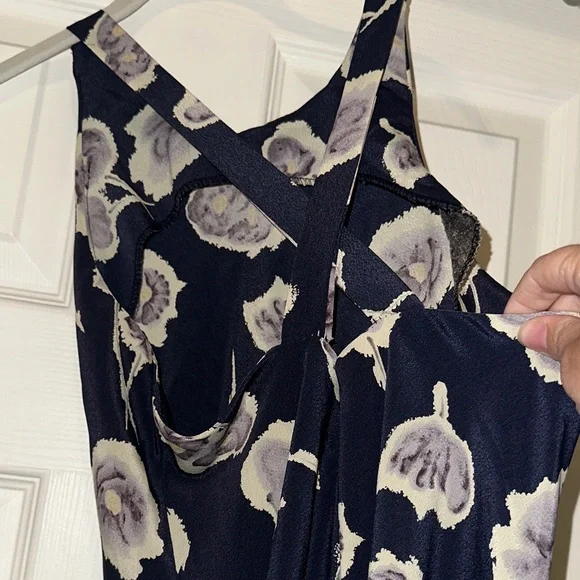 Sans Souci Floral Maxi Dress Small Sleeveless Boho Summer Dress - Picture 4 of 5